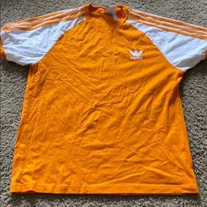 Adidas Orange Tee in Large